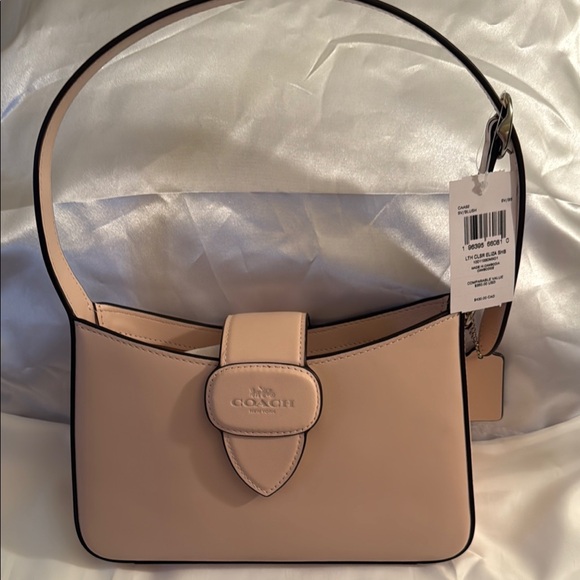 - 🌸Coach NWT Elegant Pink Eliza shoulder bag with zipper closure - Picture 4 of 7